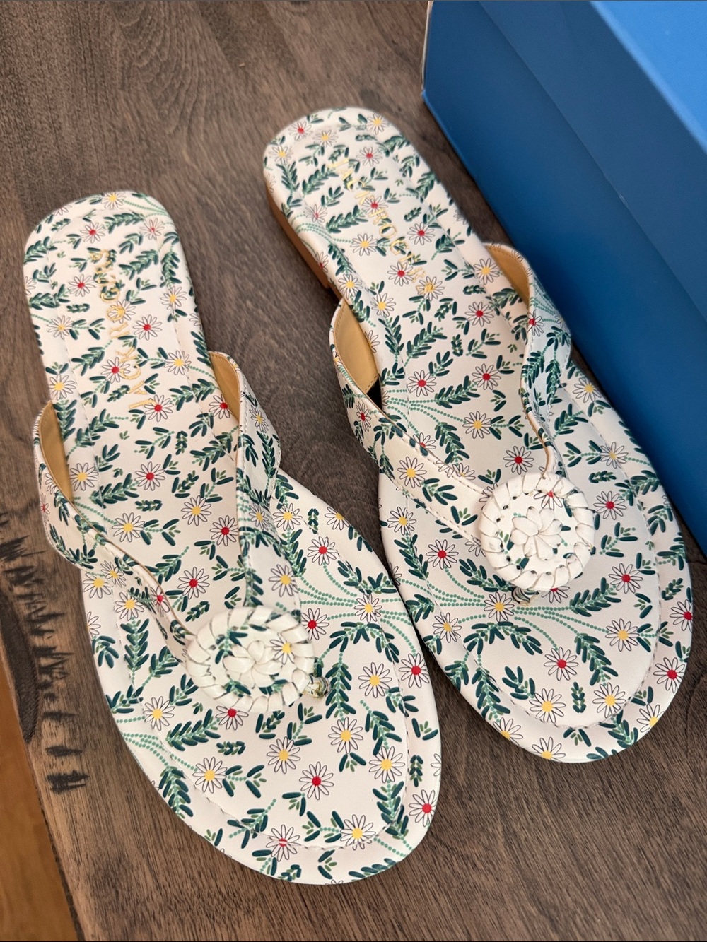 Women’s Floral Flip Flops